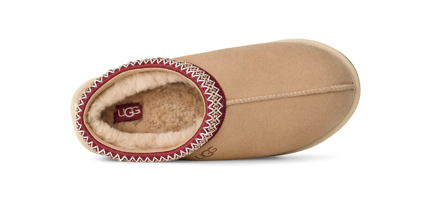 Chausson UGG Tasman II Driftwood Rouge Cyclisme