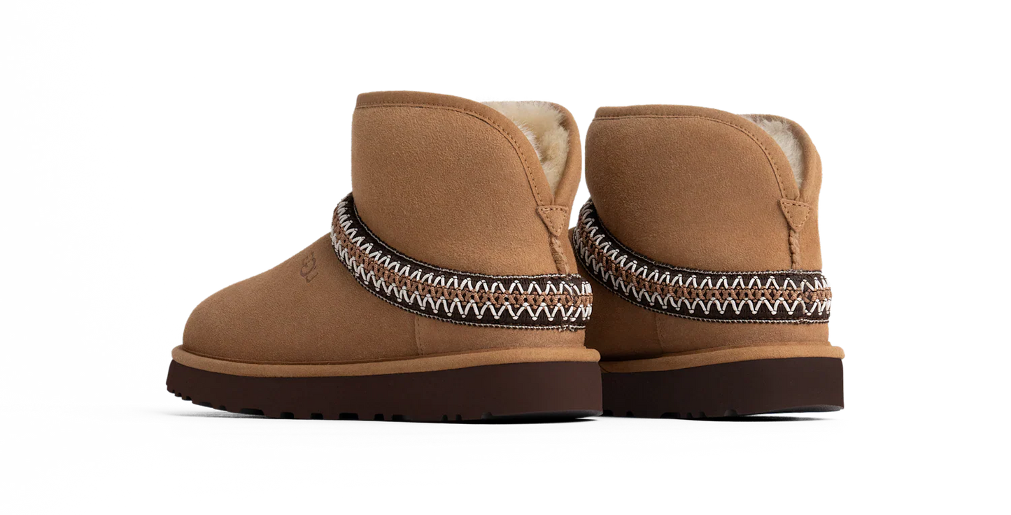 UGG Classic Mini Crescent Châtaigne