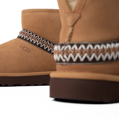 UGG Classic Mini Crescent Châtaigne
