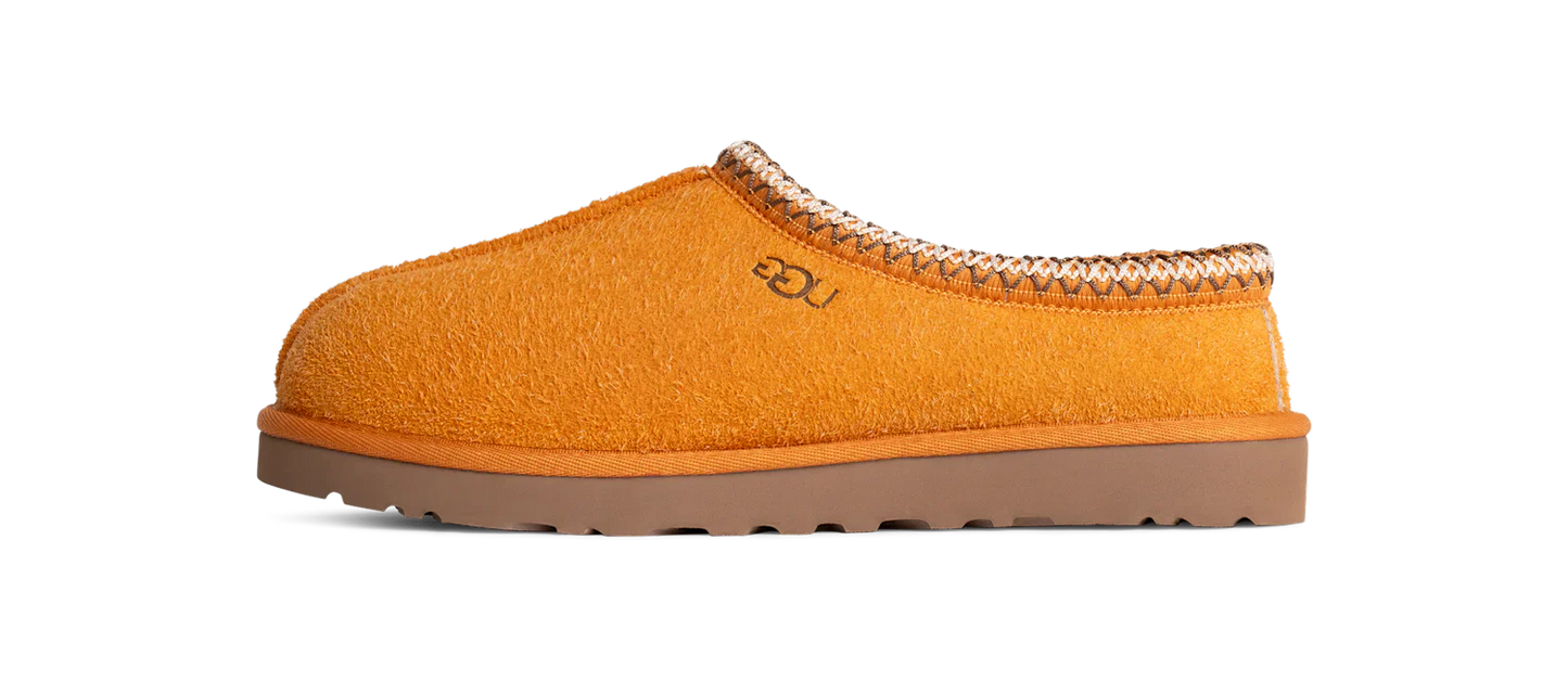 Chausson en daim doux Tasman UGG Tasman Shaggy de couleur Abricot foncé