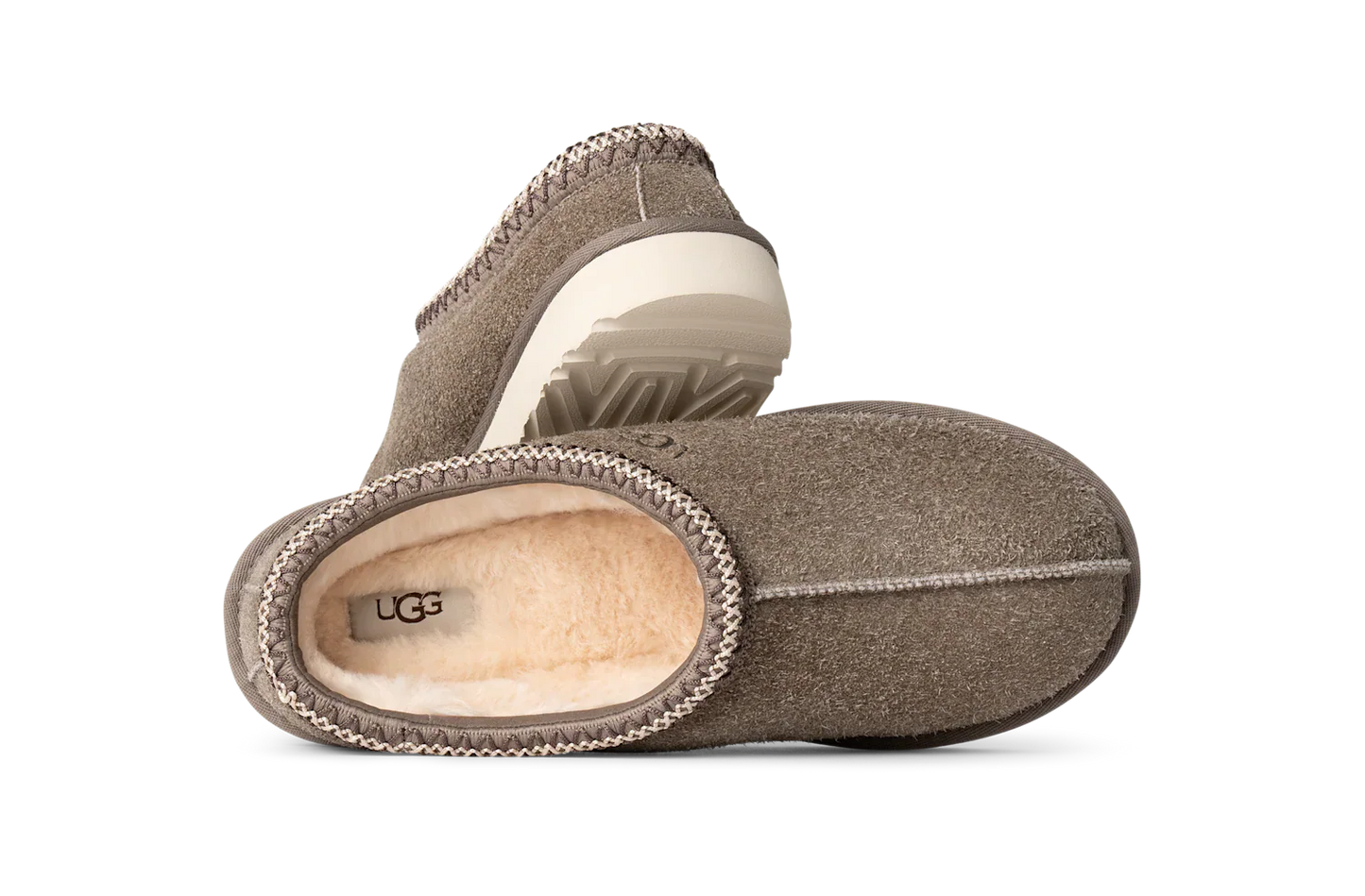 Chausson en daim shaggy UGG Tasman Smoke Plume